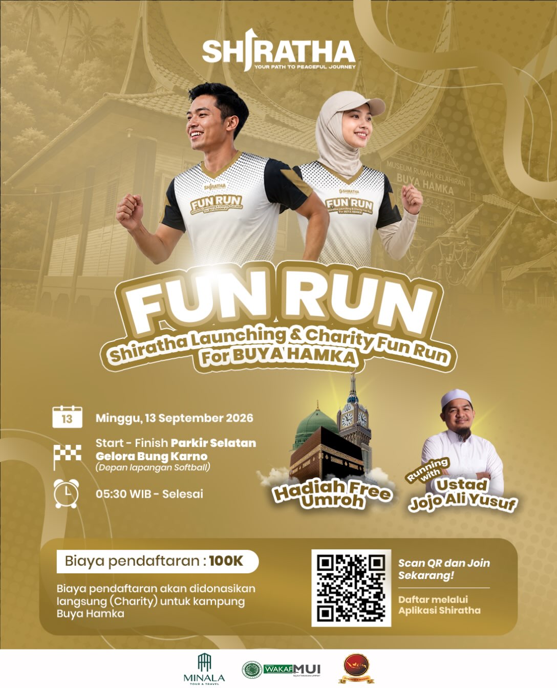 Shiratha Launching & Charity Fun Run For Buya Hamka