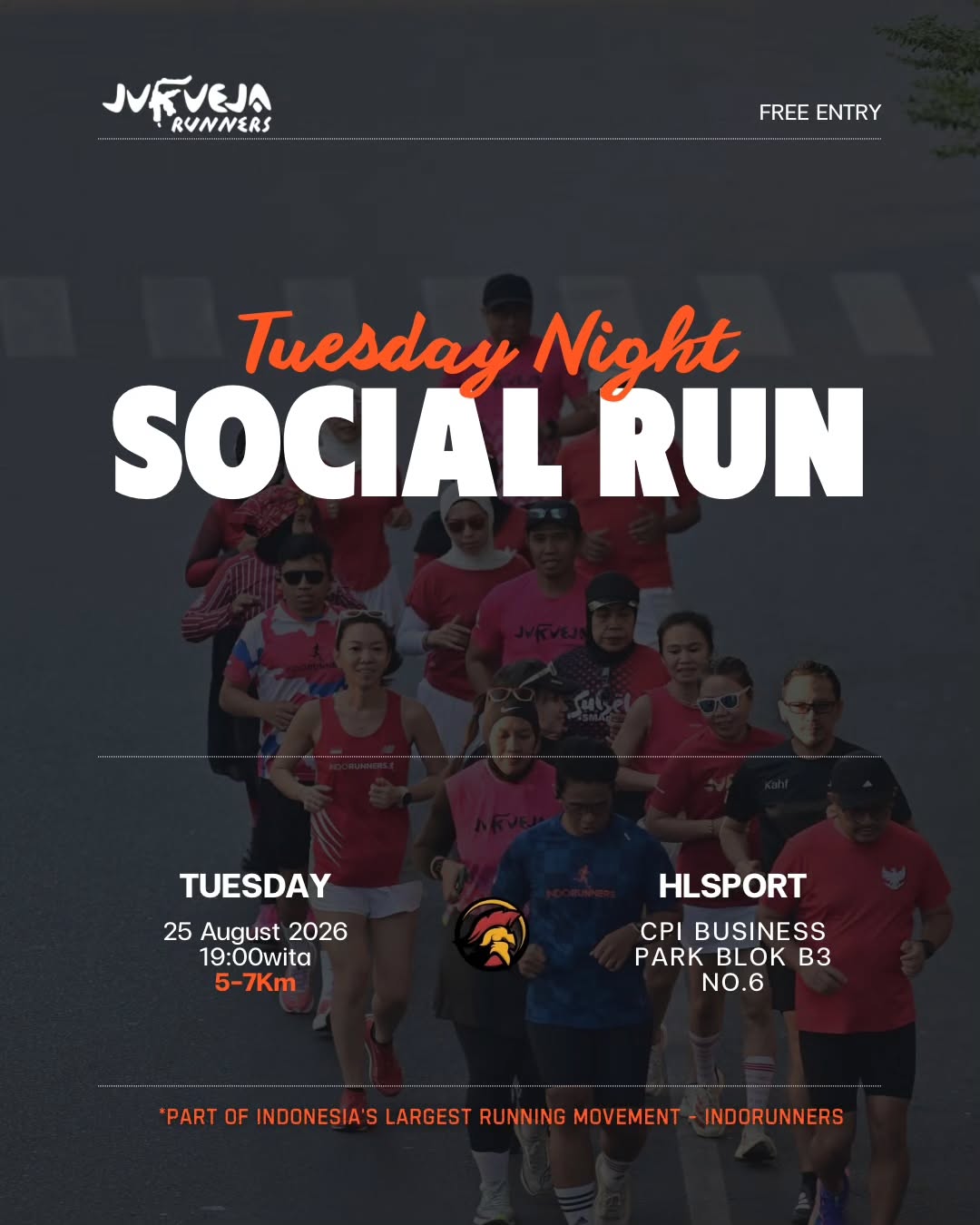 Tuesday Night Run Social Run