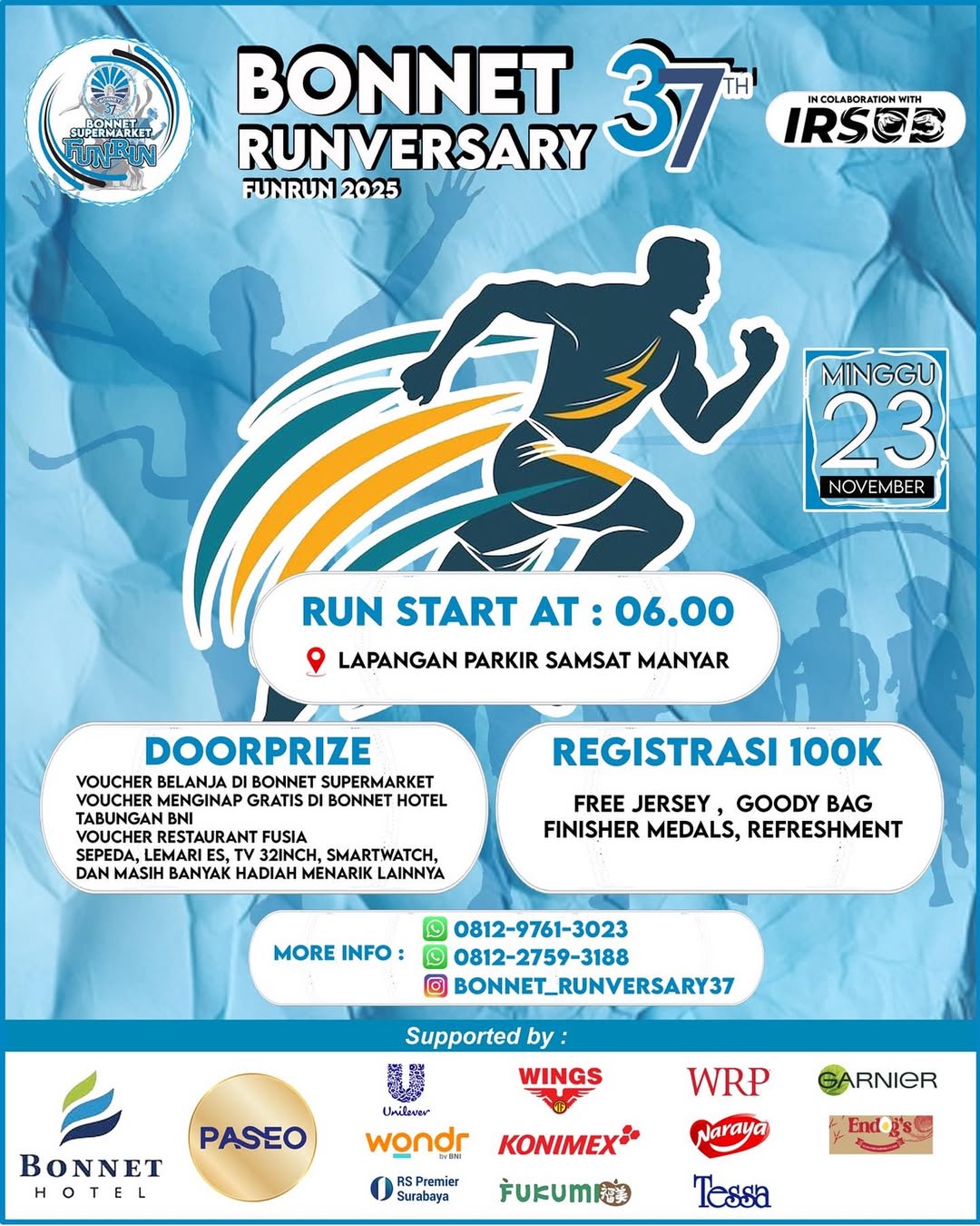 Bonnet Runversary 37th