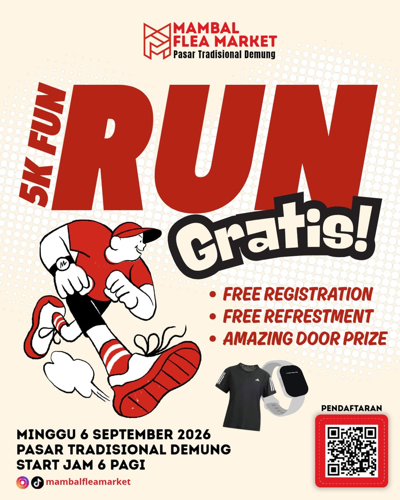5K Fun Run Mambal Flea Market