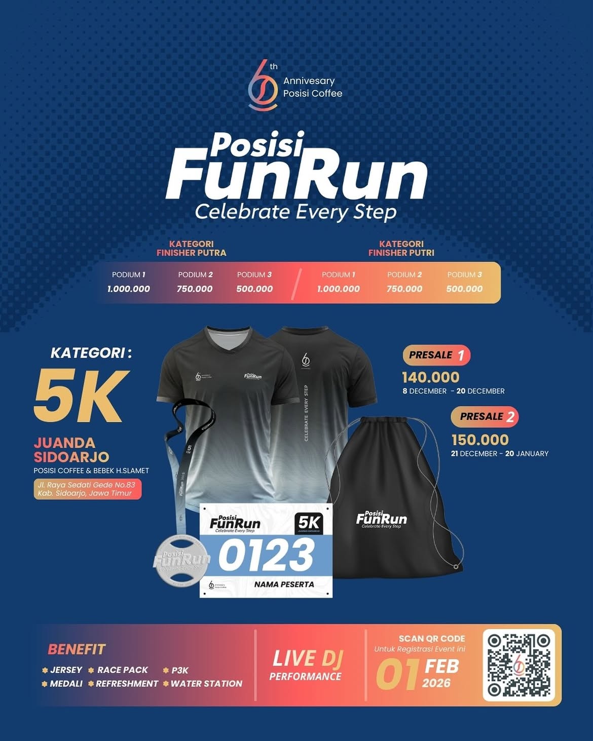 Posisi Fun Run