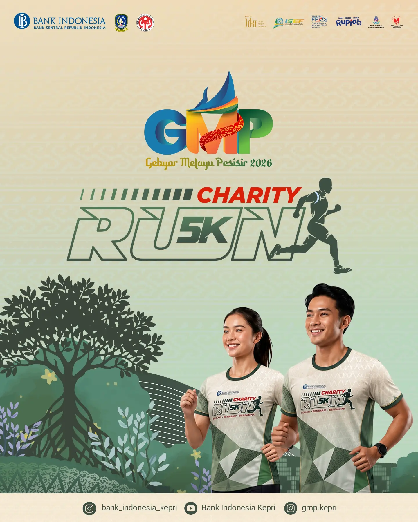 Charity Run 5K gebyar Melayu Pesisir