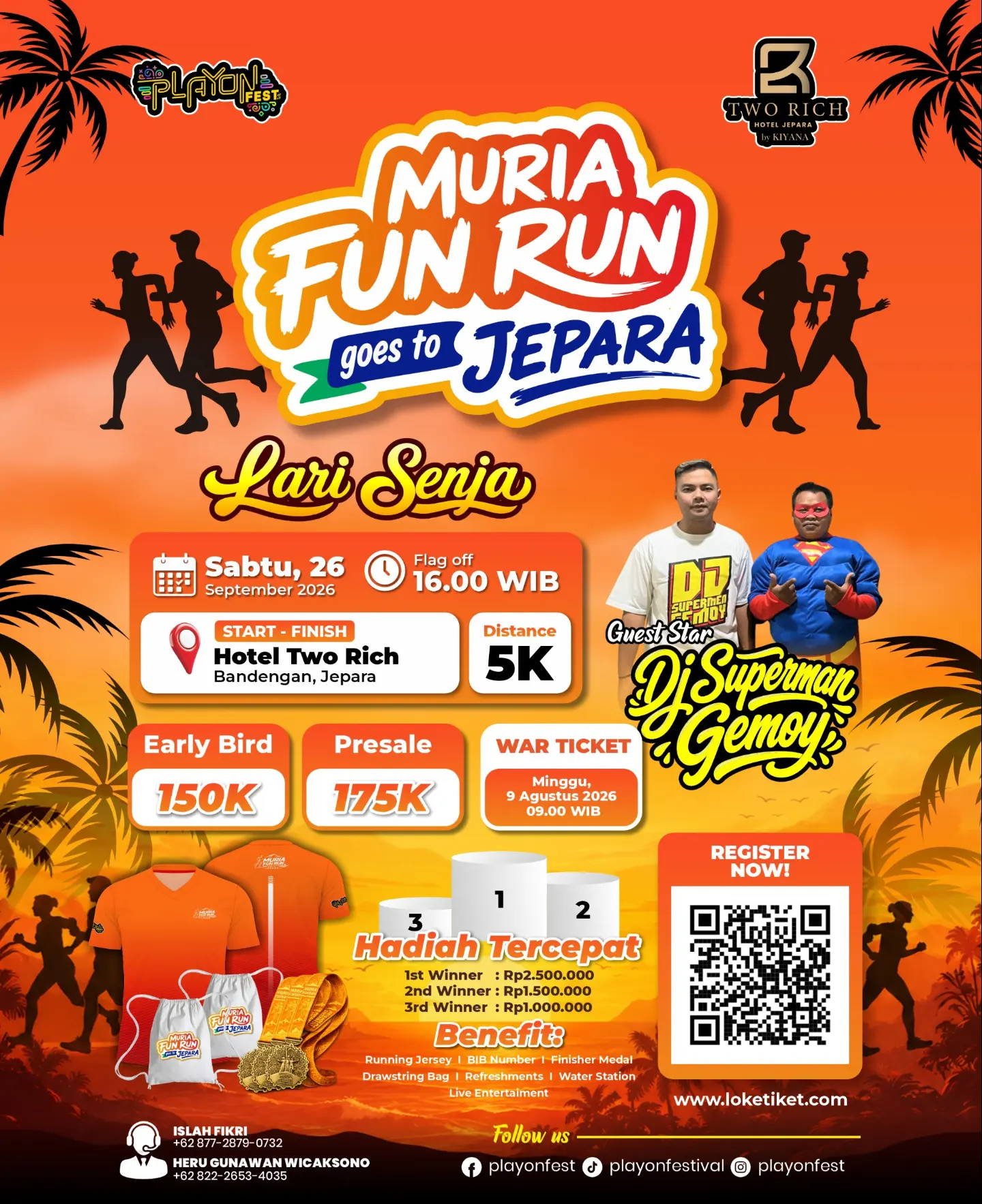 Muria Fun Run Goes to Jepara