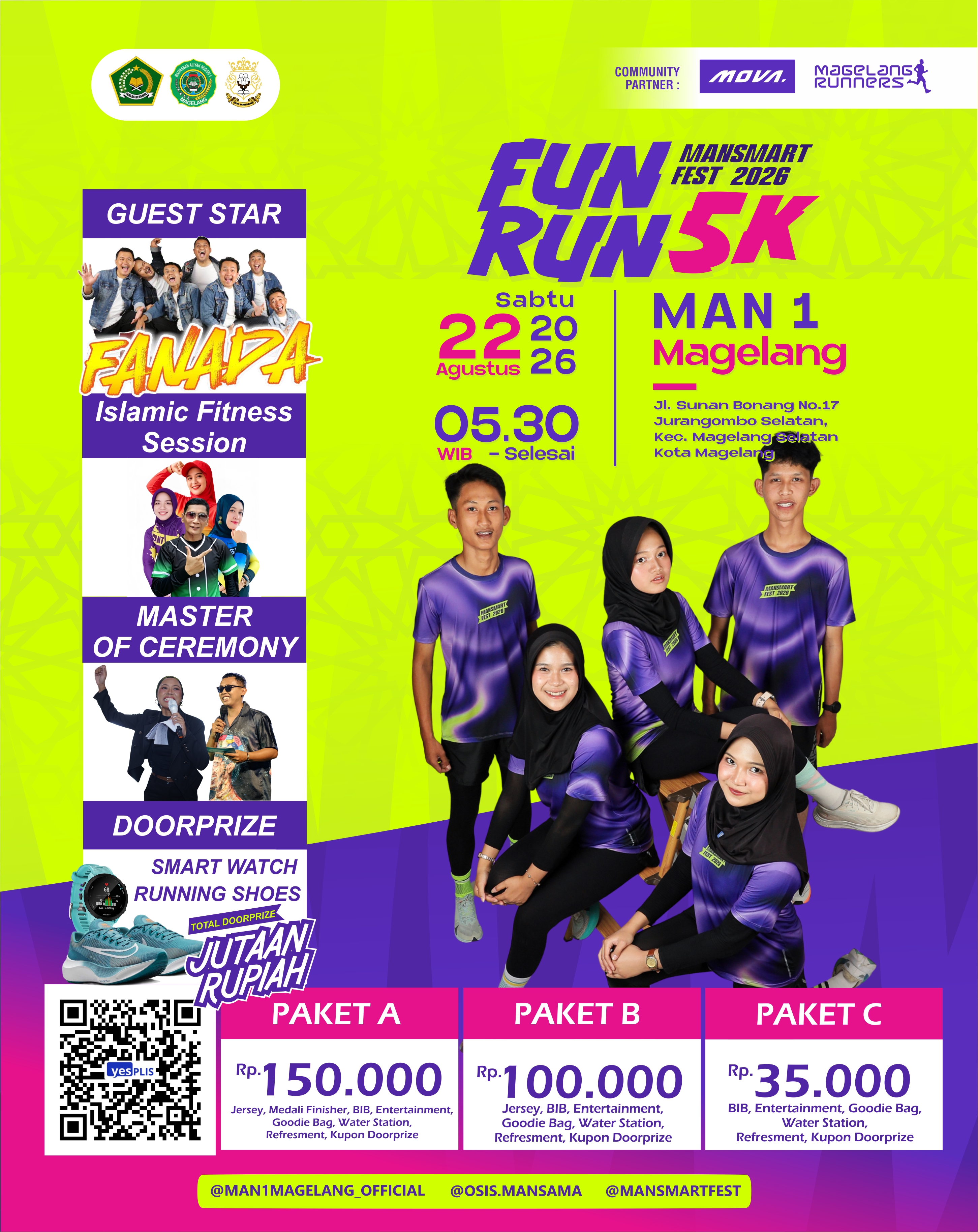 Fun Run MAN 1 Magelang