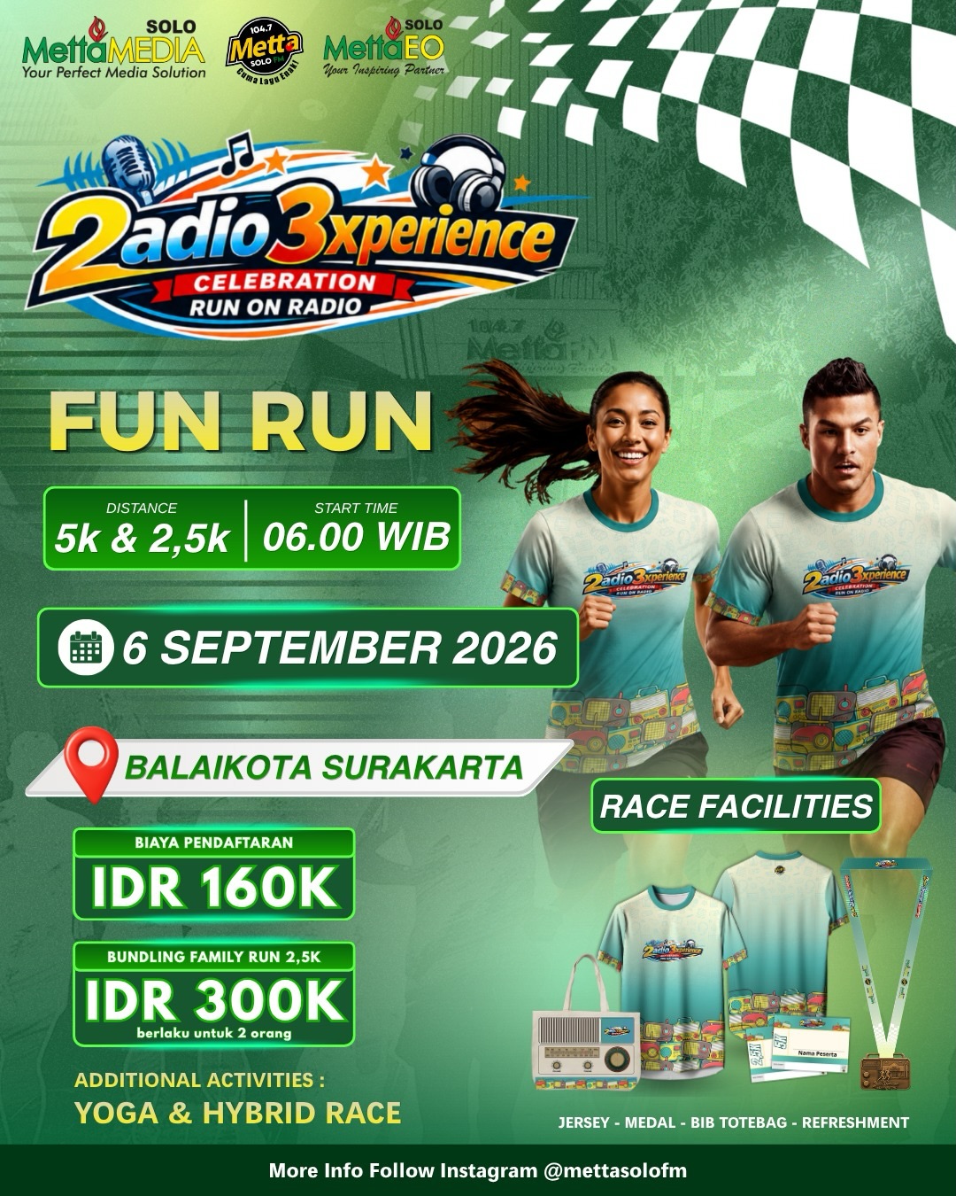2adio 3xperience Run