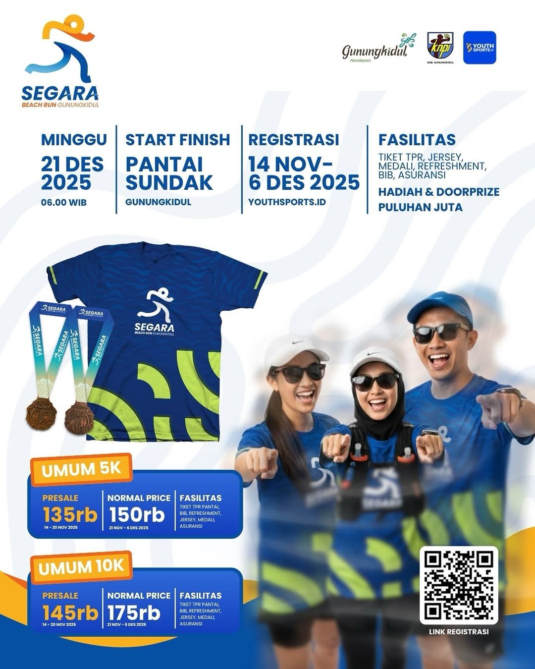 Segara Beach Run Gunungkidul