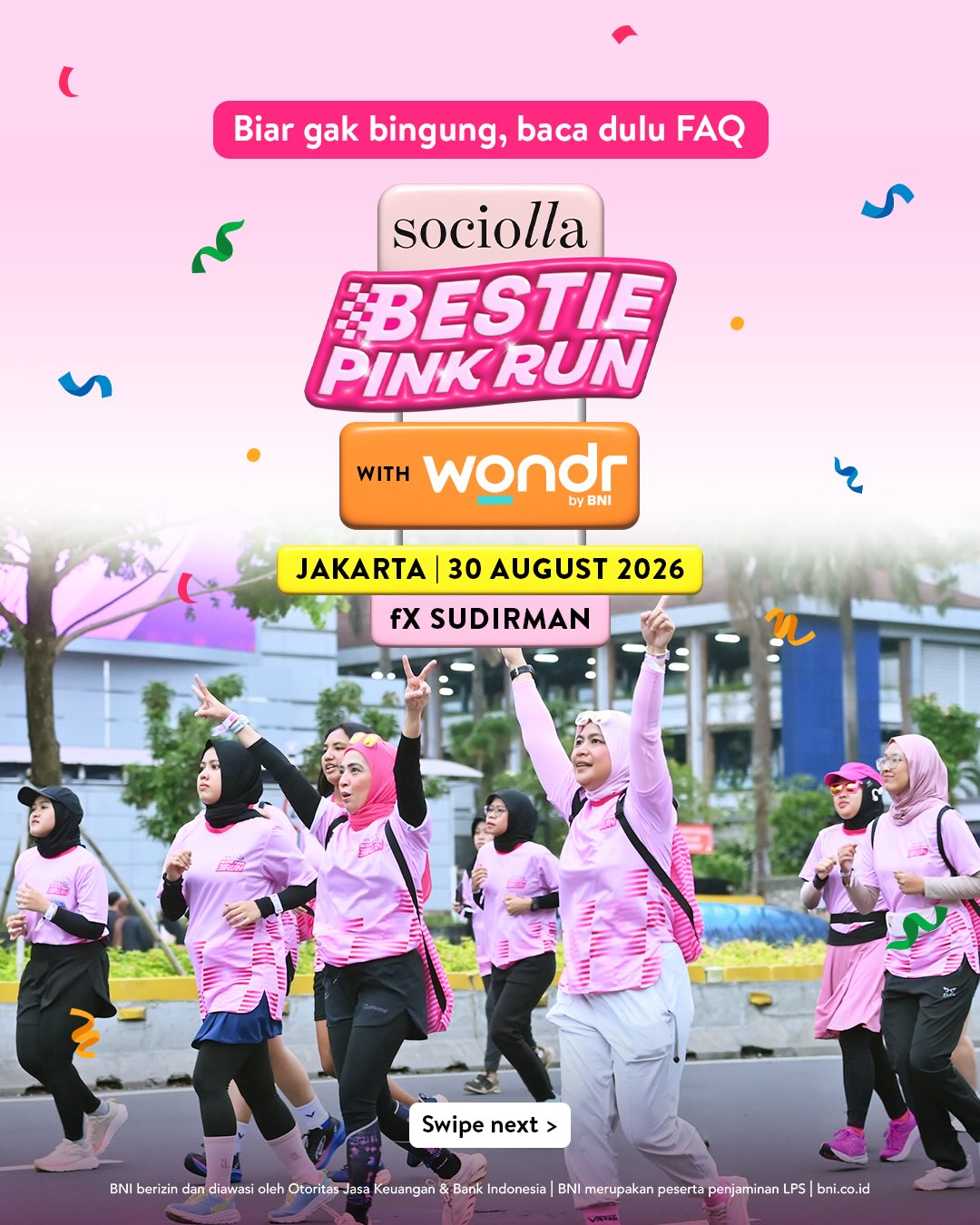 Bestie Pink Run Jakarta