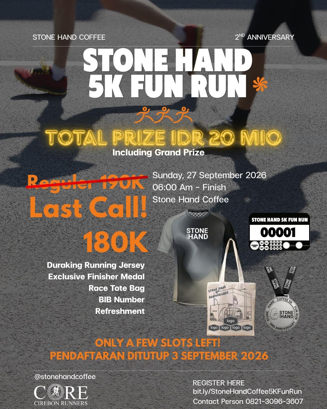 STONE HAND 5K Fun Run