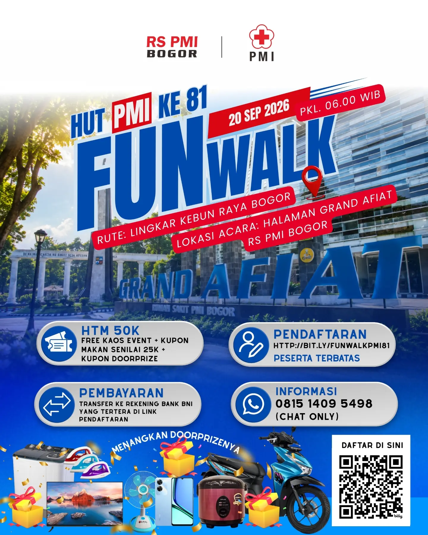 HUT PMI Ke-81 Fun Walk