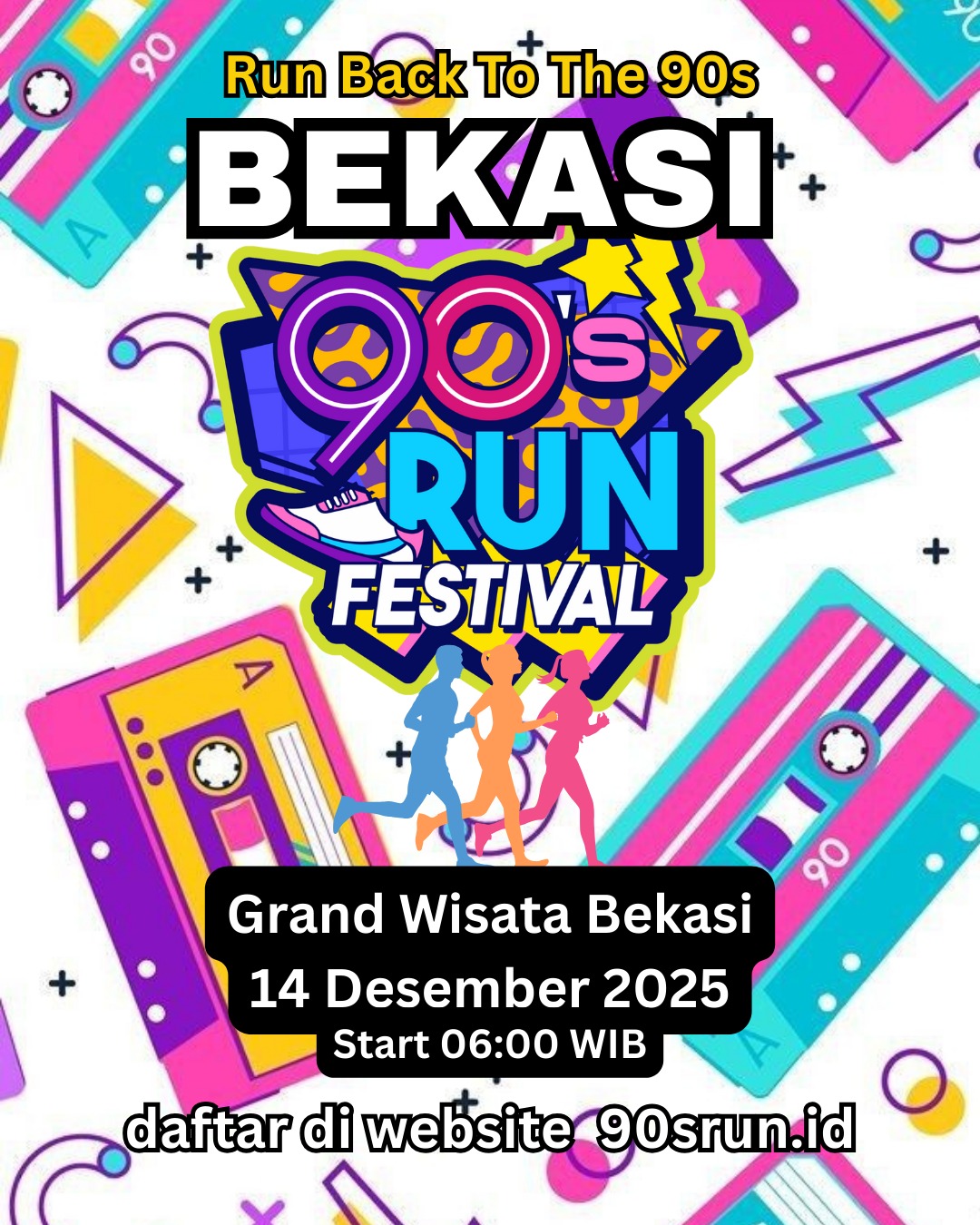 Bekasi 90s Run Festival