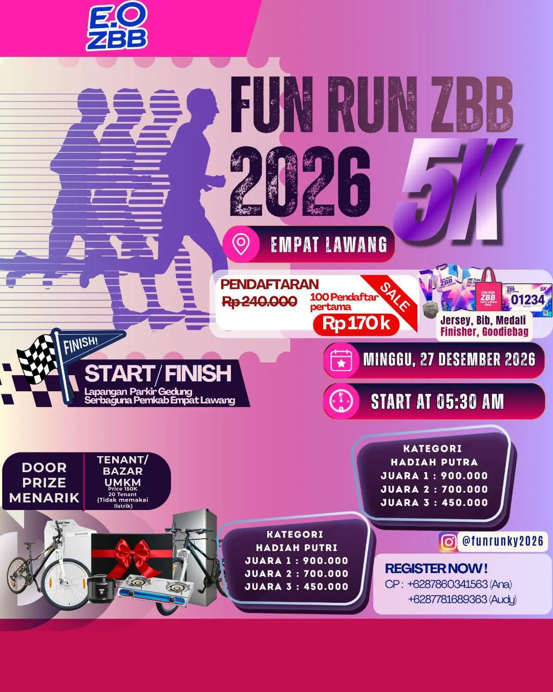 Fun Run ZBB Empat Lawang