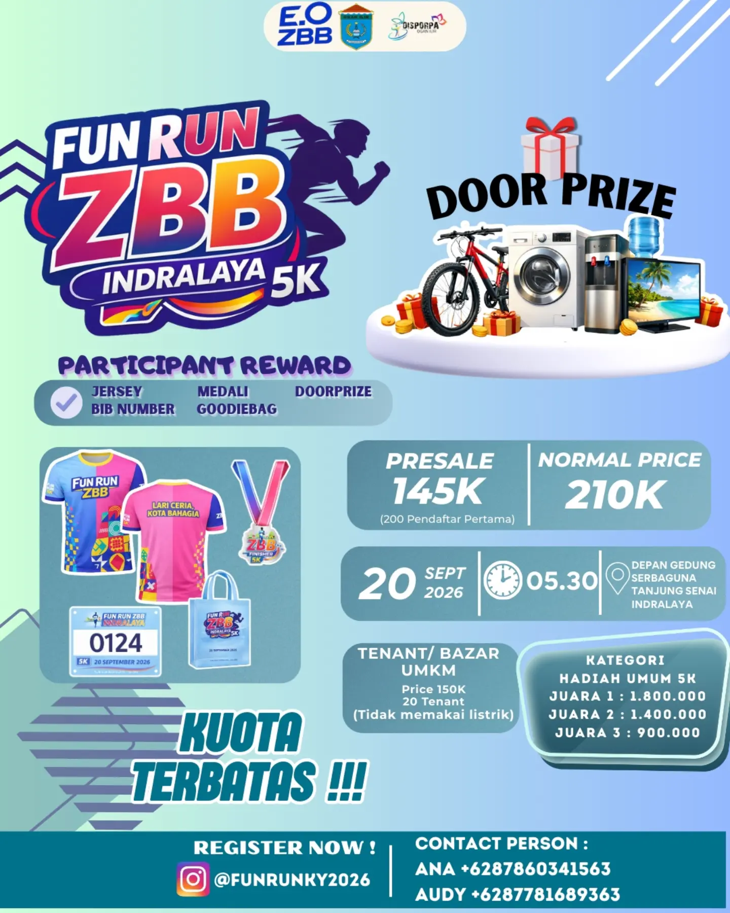 Fun Run ZBB Indralaya