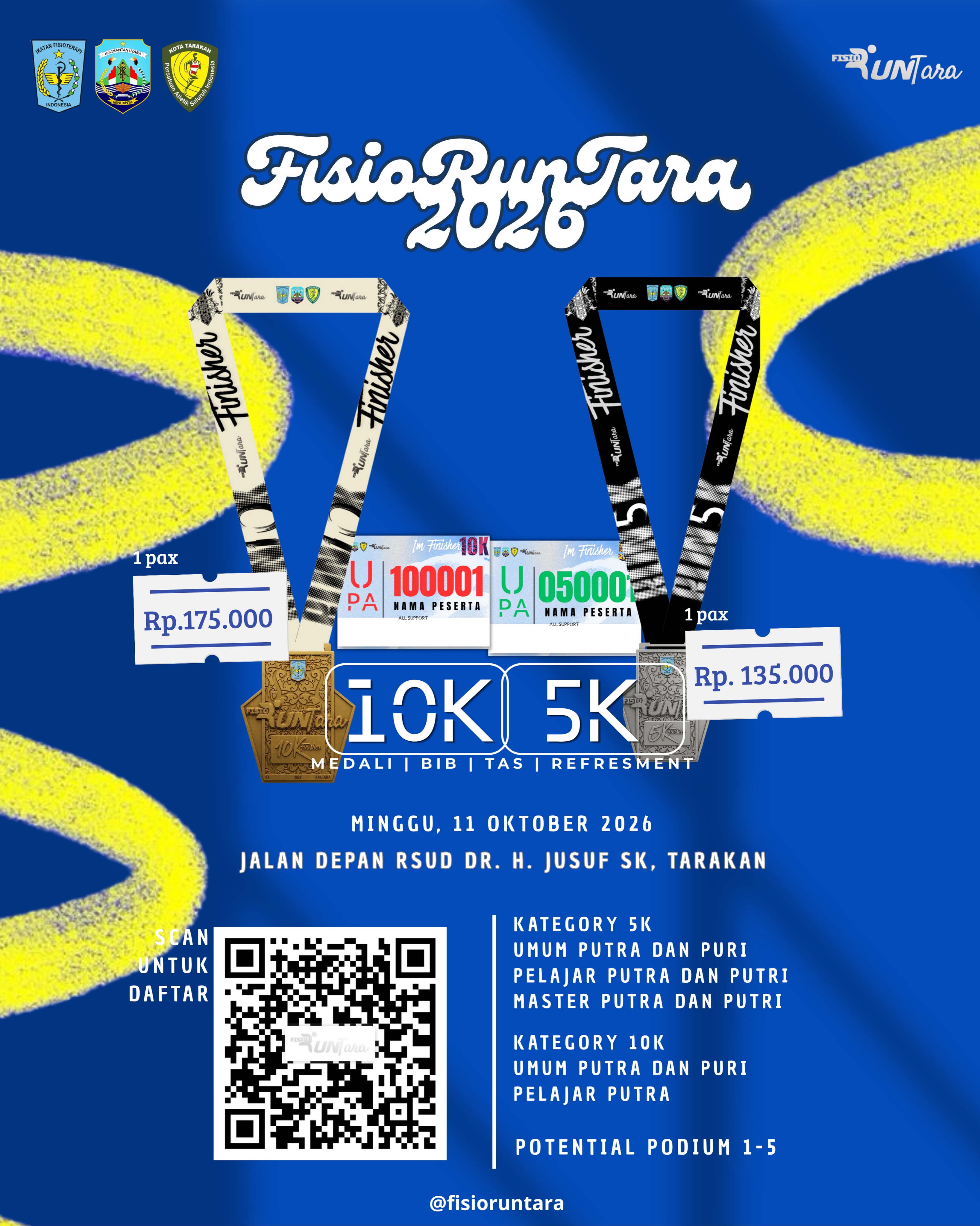 Fisio Run Kalimantan Utara