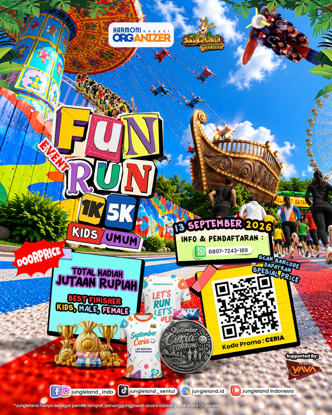 FUNRUN 5K September Ceria