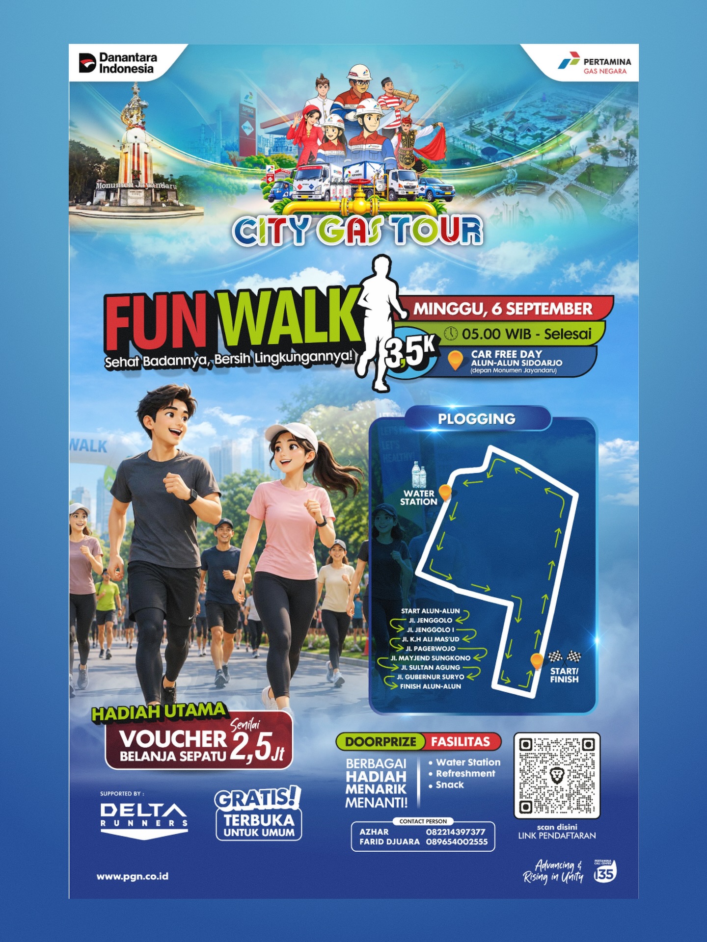 City Gas Tour Fun Walk