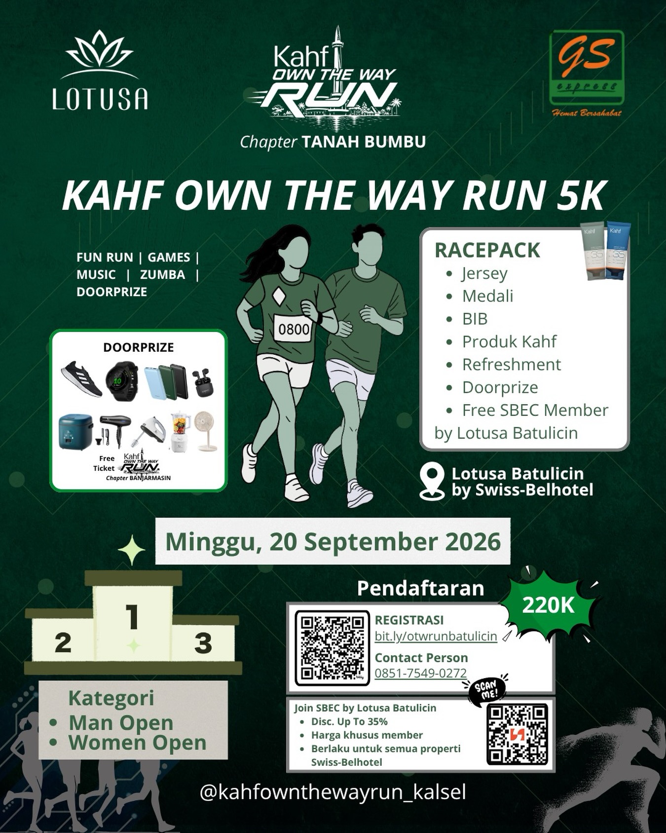Kahf Own The Way Run