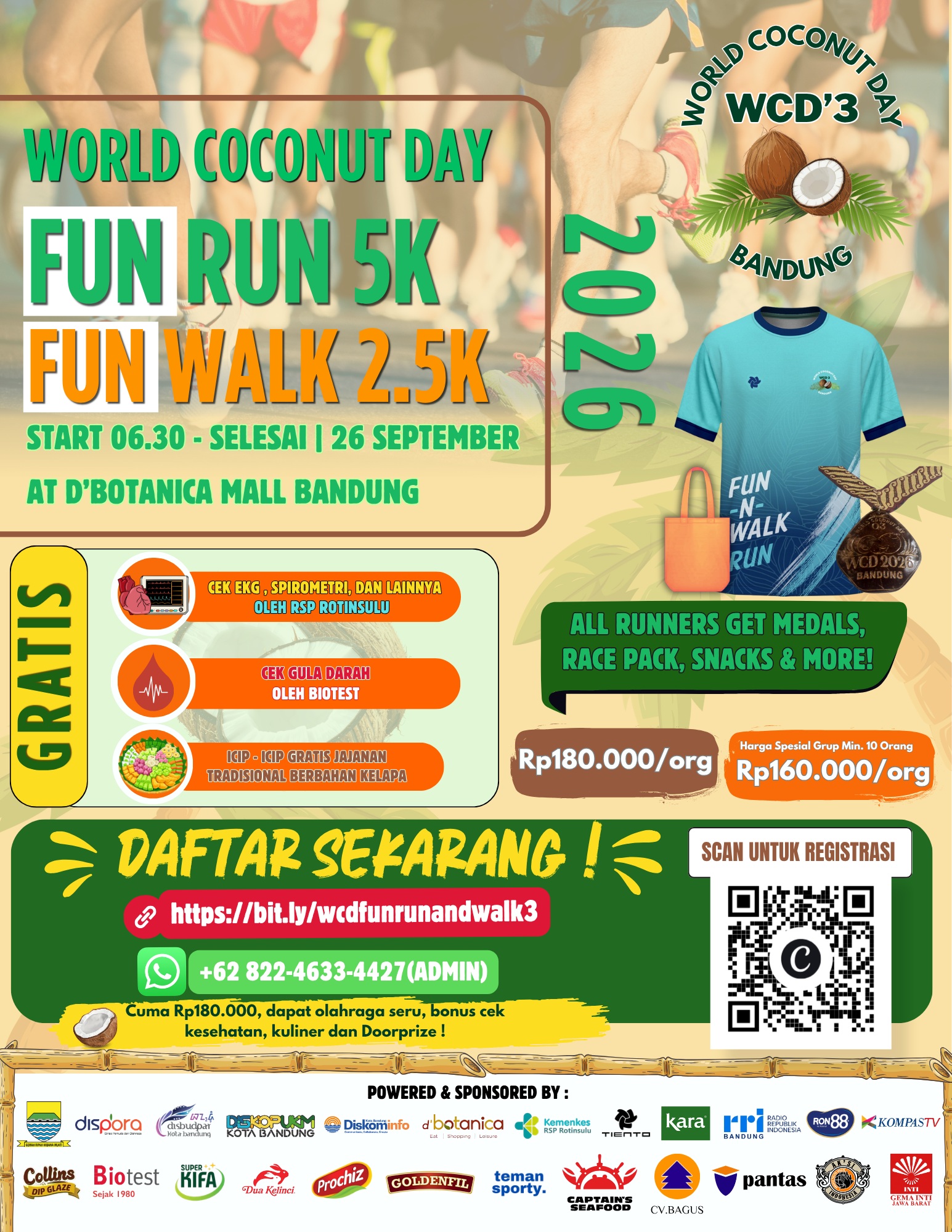 World Coconut Day Fun Run & Fun Walk