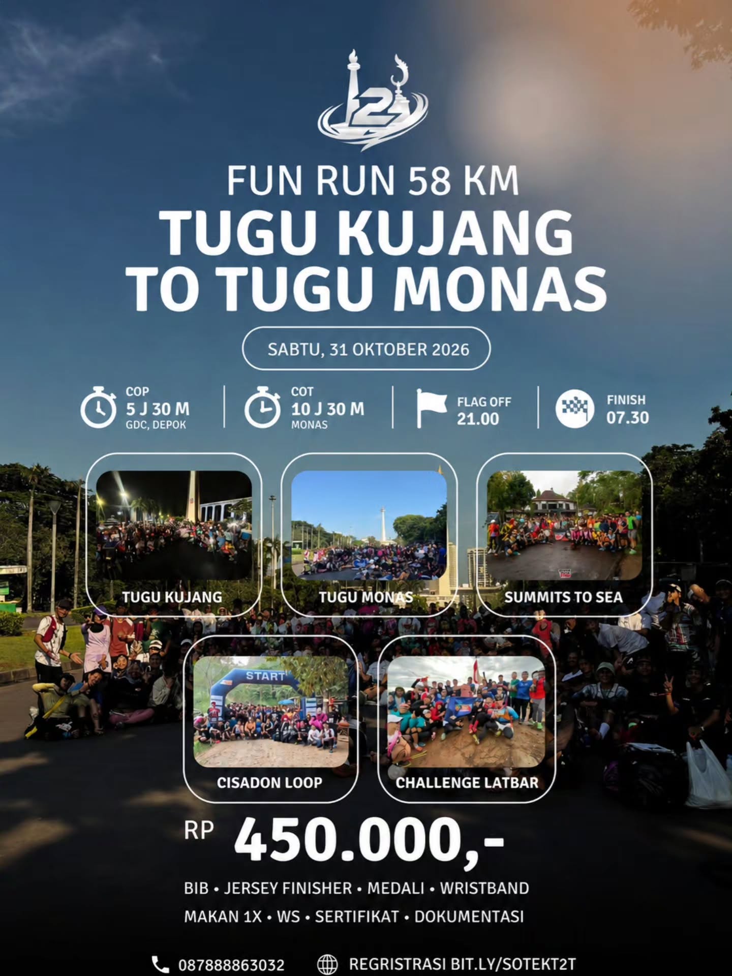 Tugu Kujang to Tugu Monas