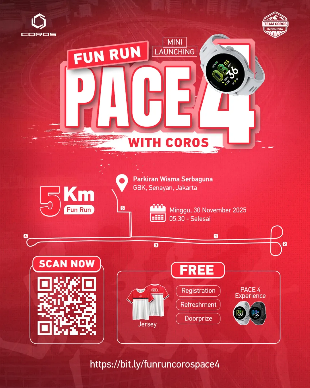 Fun Run PACE 4 with COROS