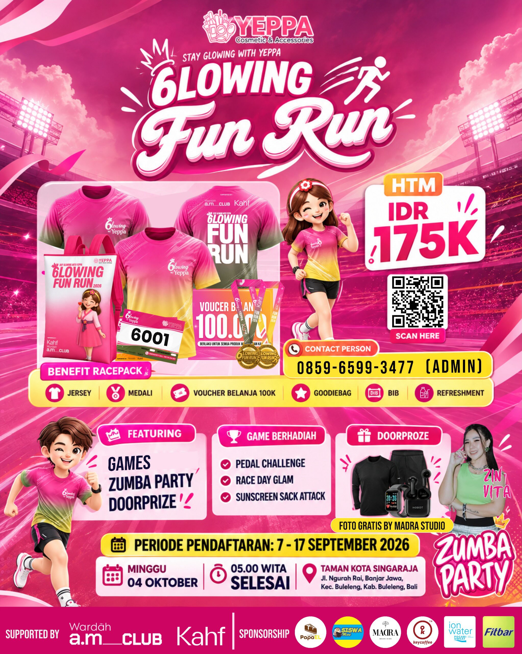 6lowing Fun Run
