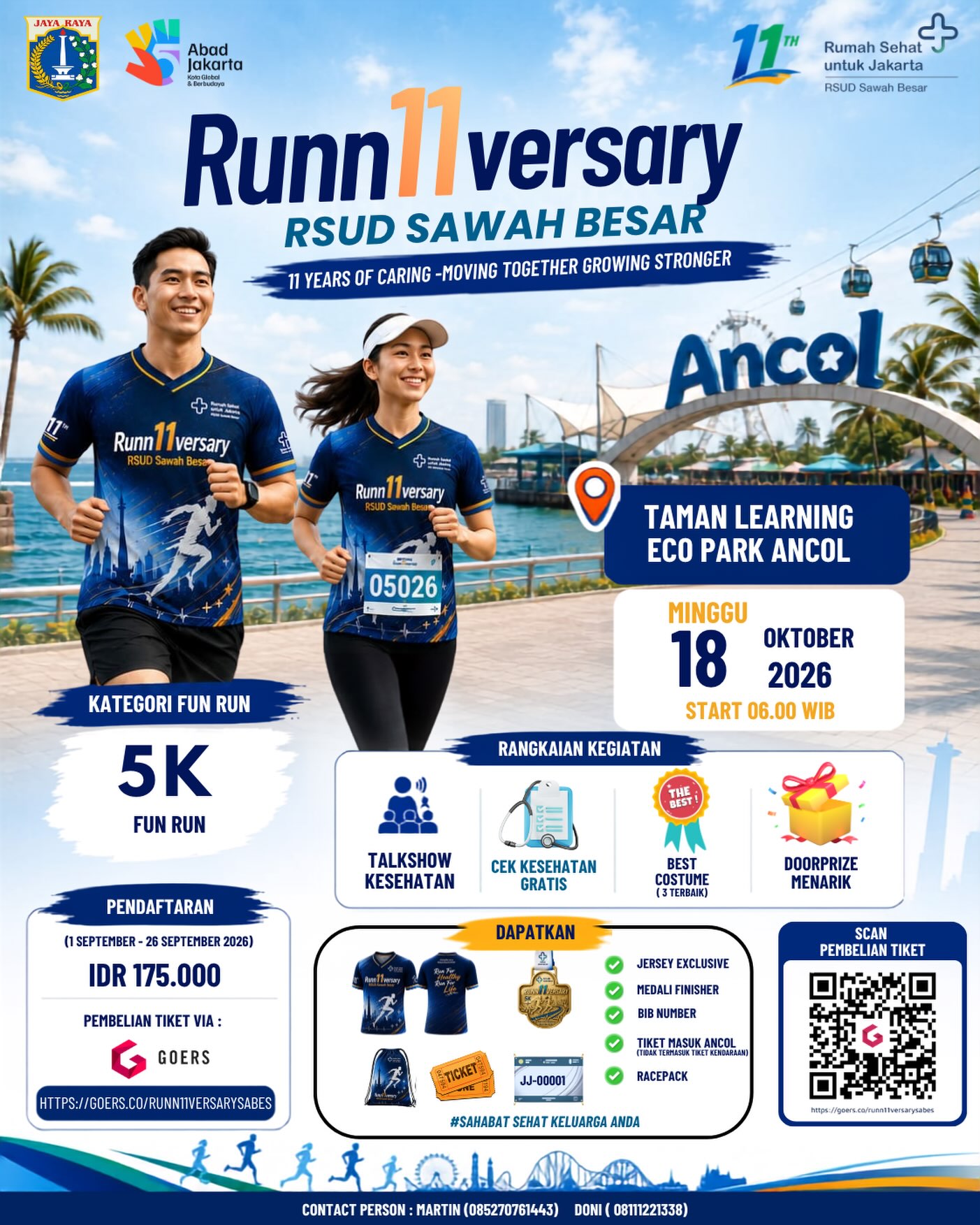 Runn11versary RSUD Sawah Besar