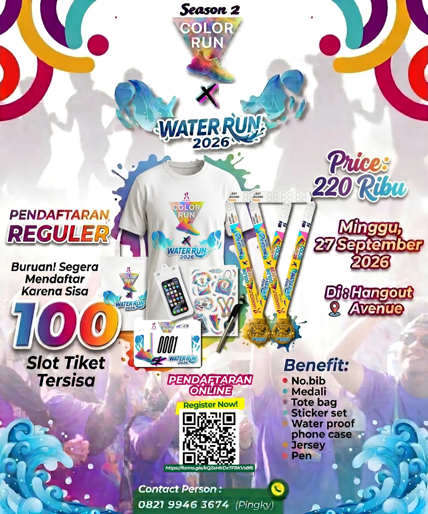 Color Run x Water Run