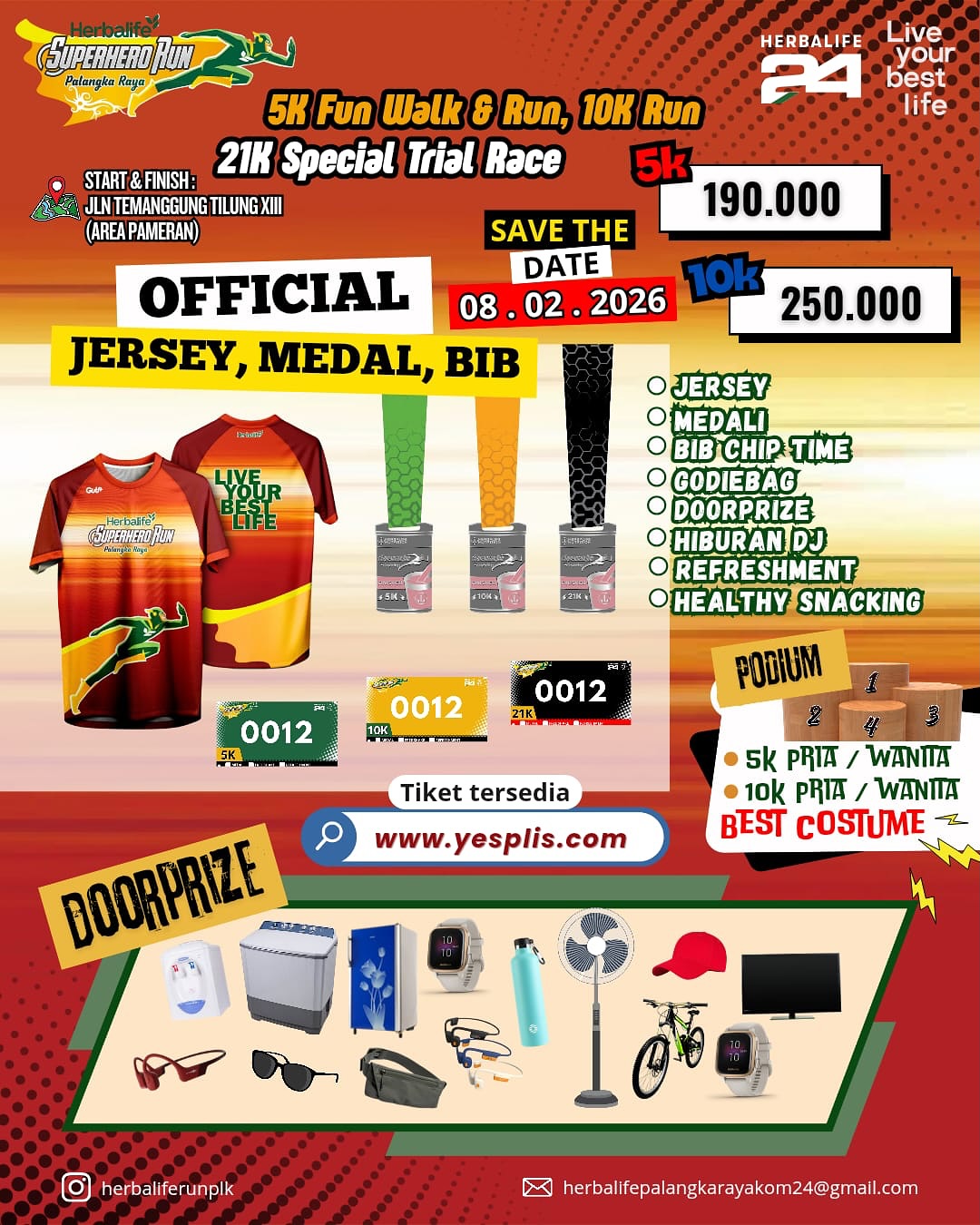 Herbalife Superhero Run