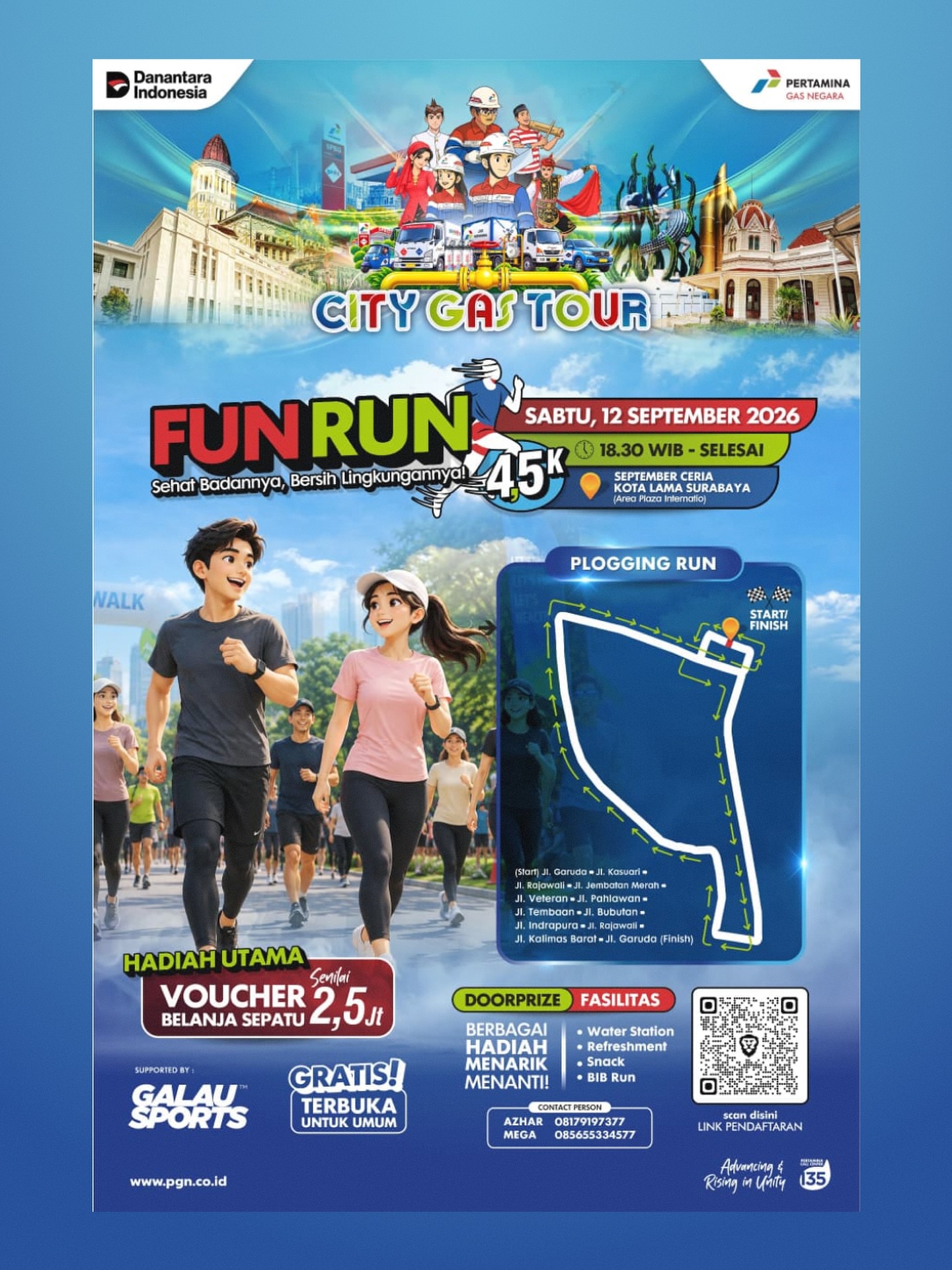 City Gas Tour Fun Run