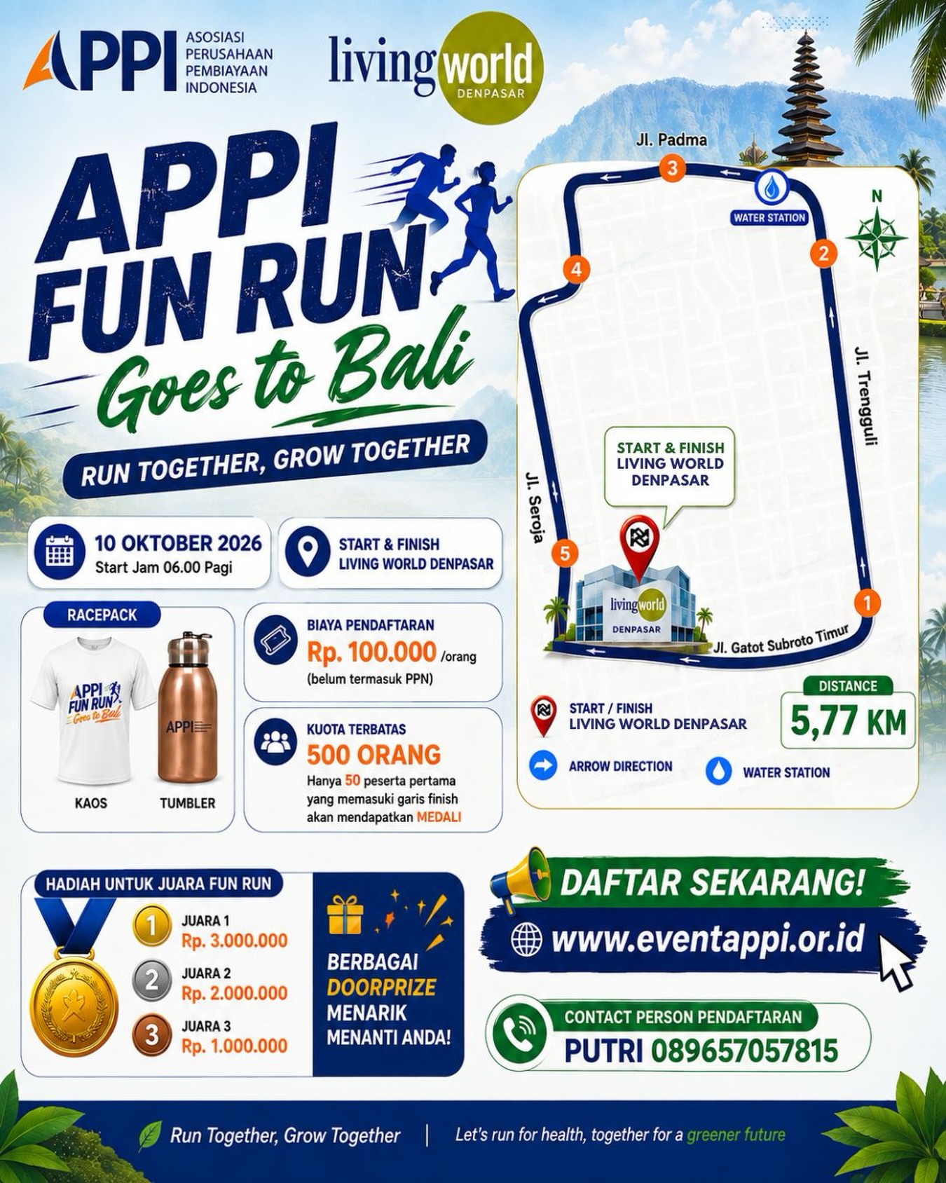 APPI Fun Run Goes to Bali
