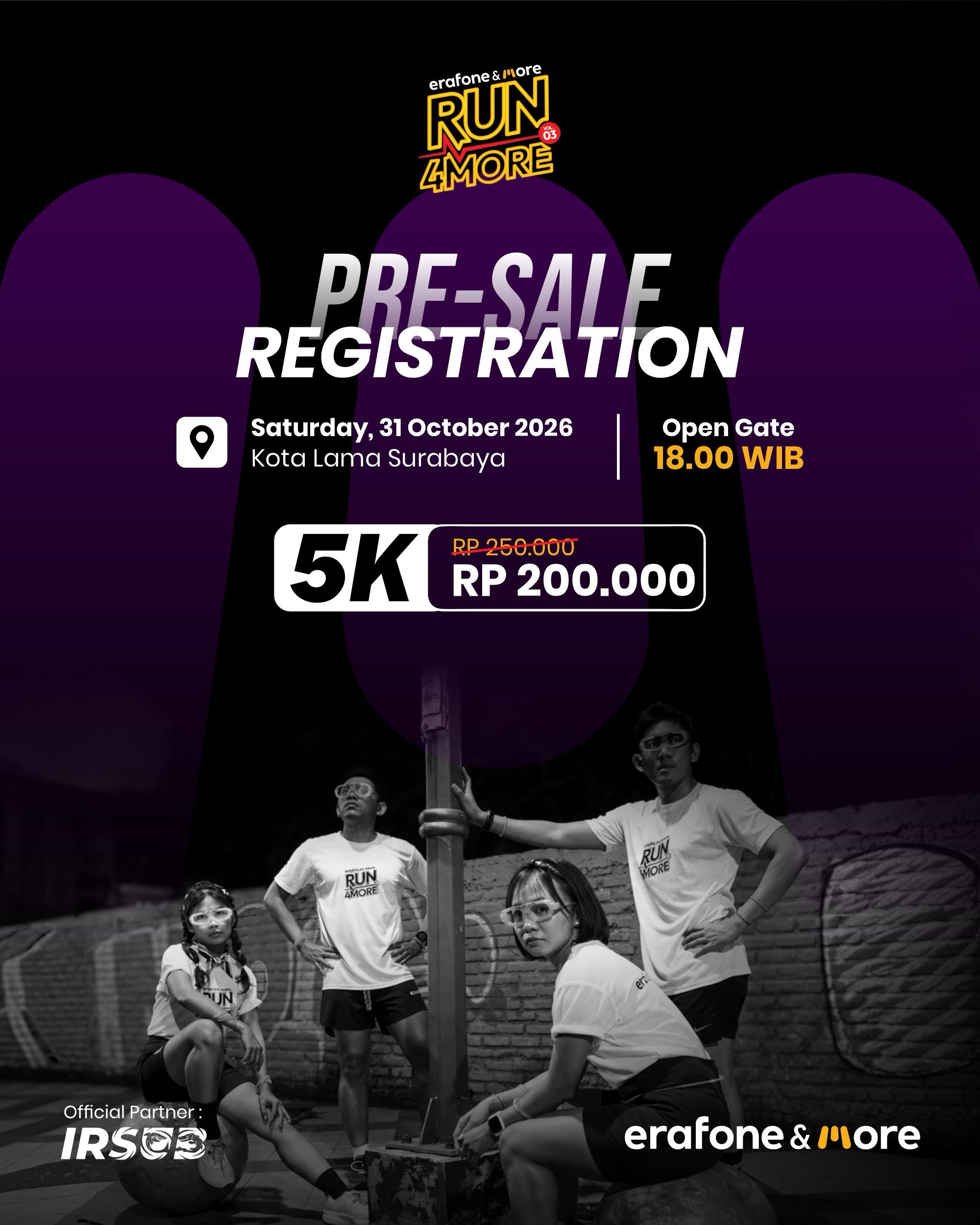 Night 5K Race Run with erafone & more