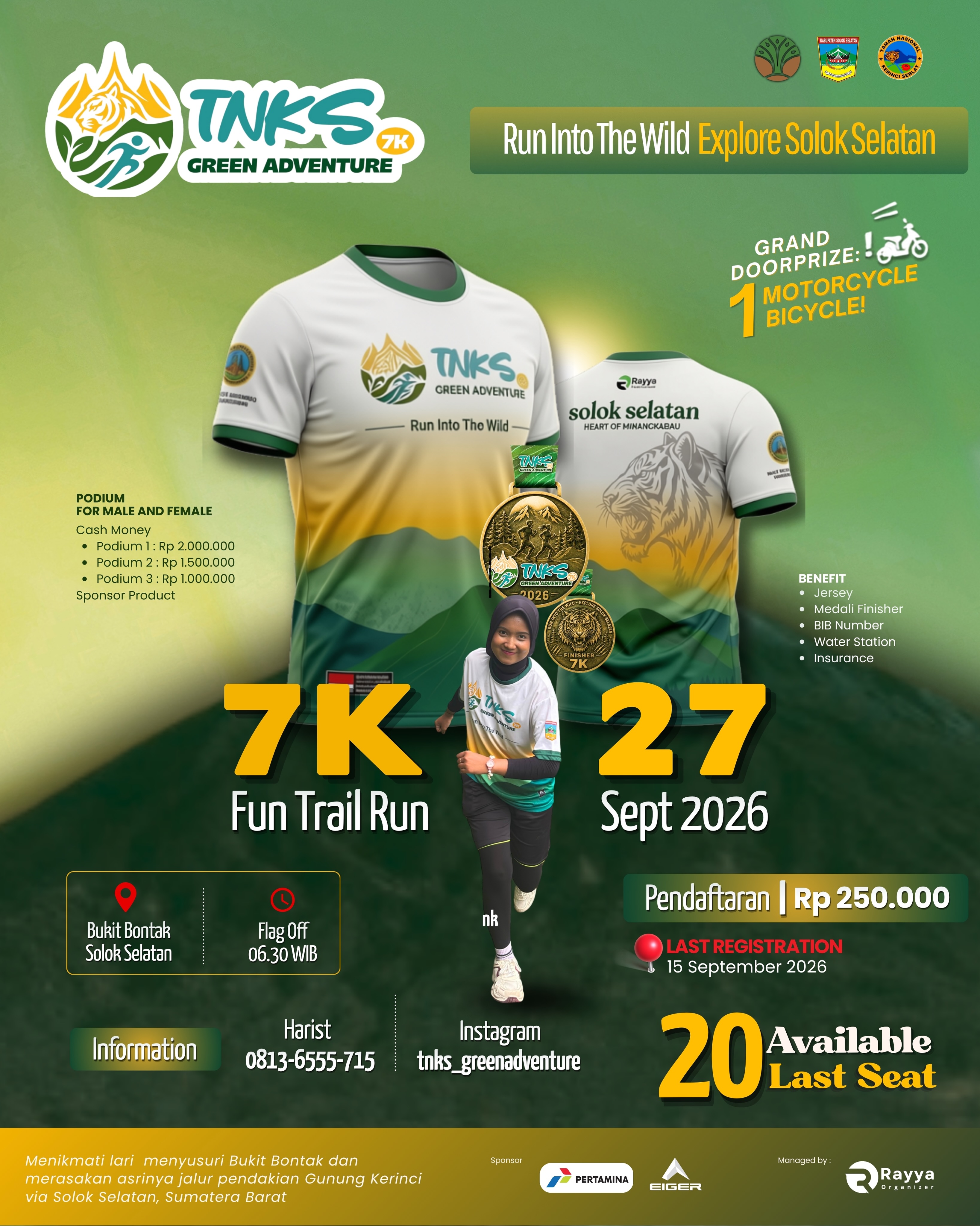 TNKS Green Adventure 7K