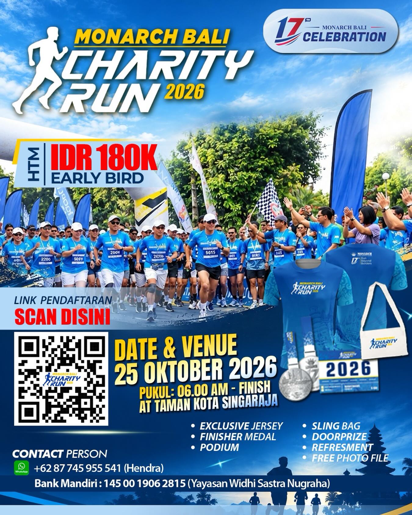 Monarch Bali Charity Run