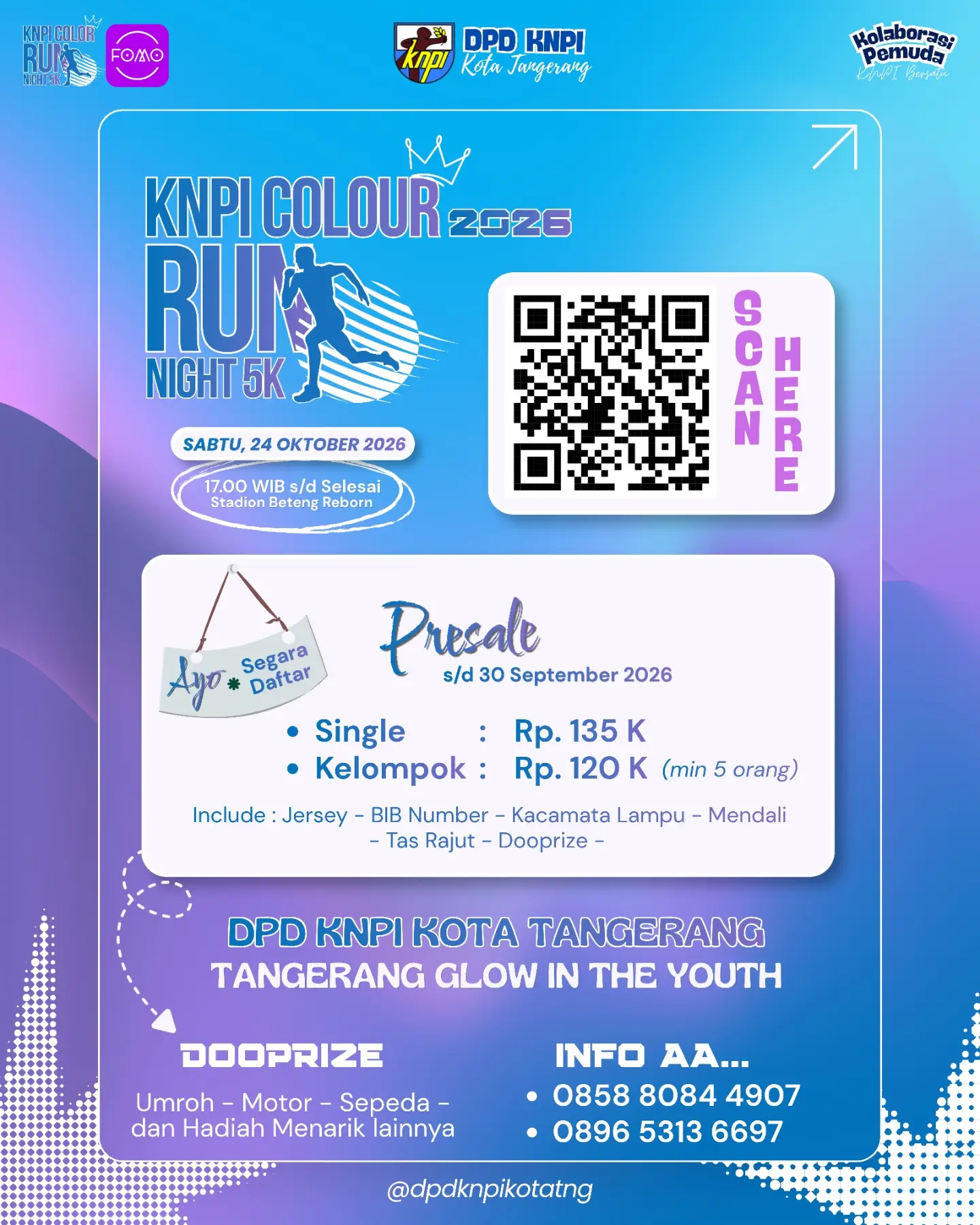 KNPI Colour Run Night 5K
