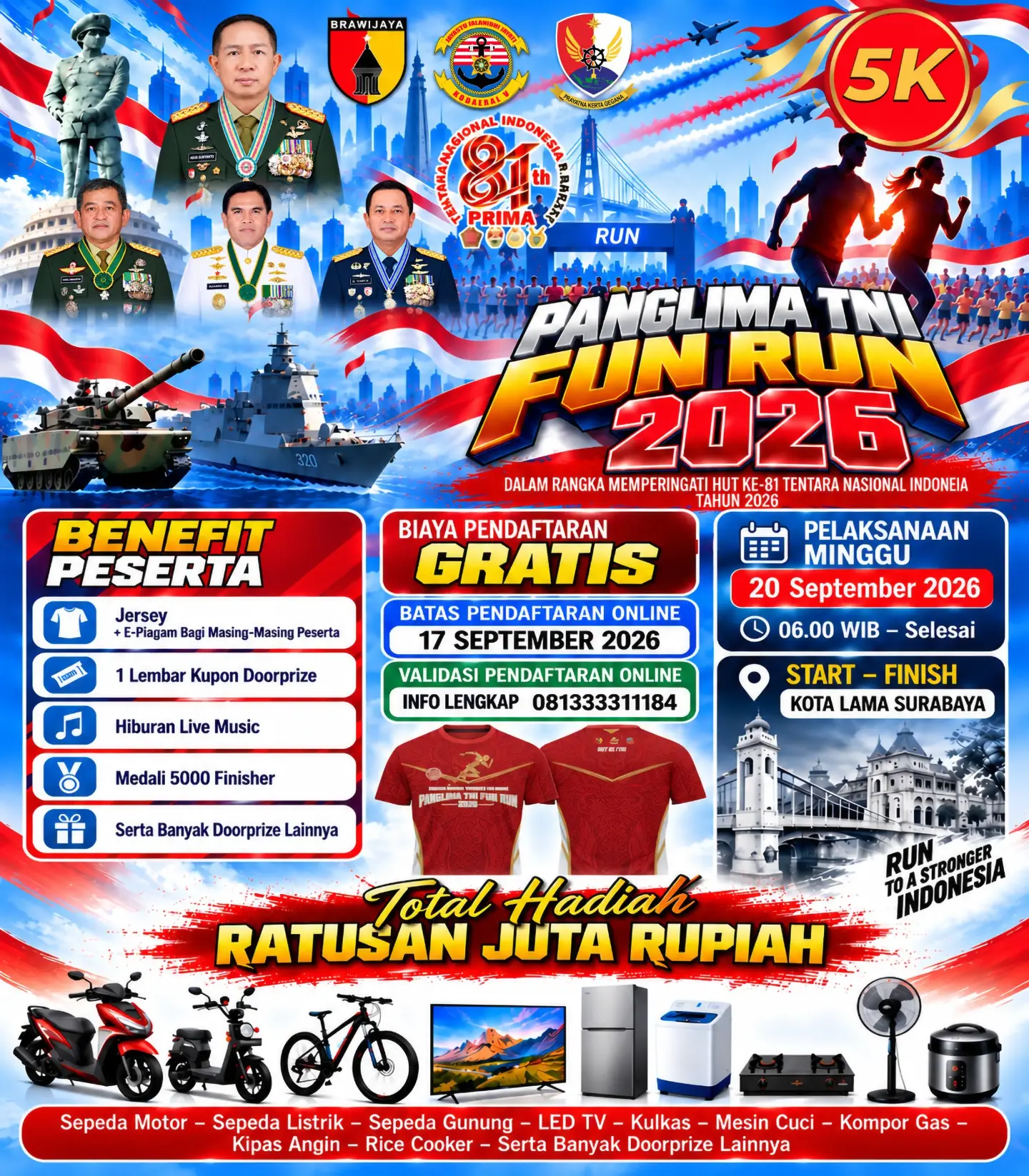 Panglima TNI Fun Run