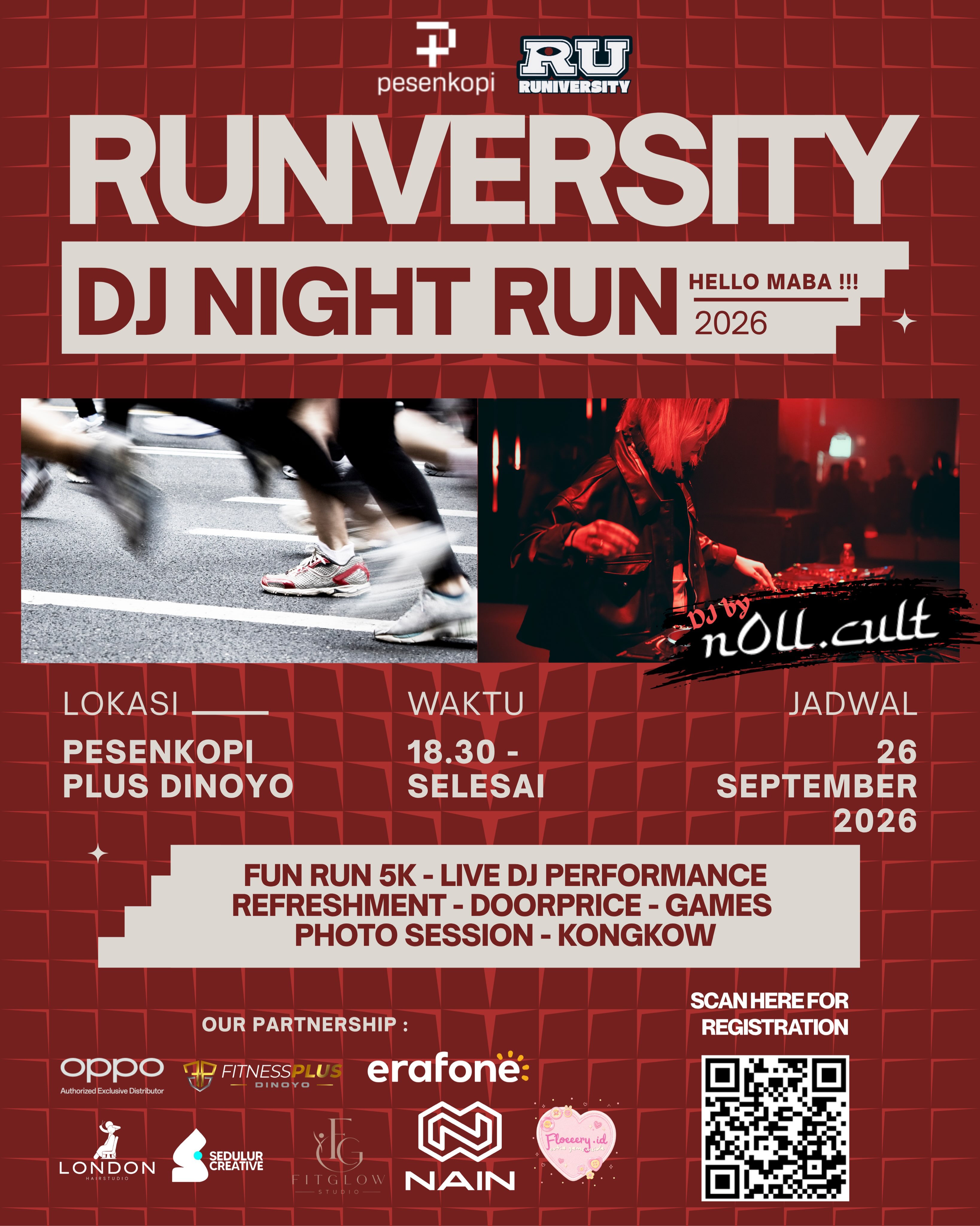 Runversity: DJ Night Run
