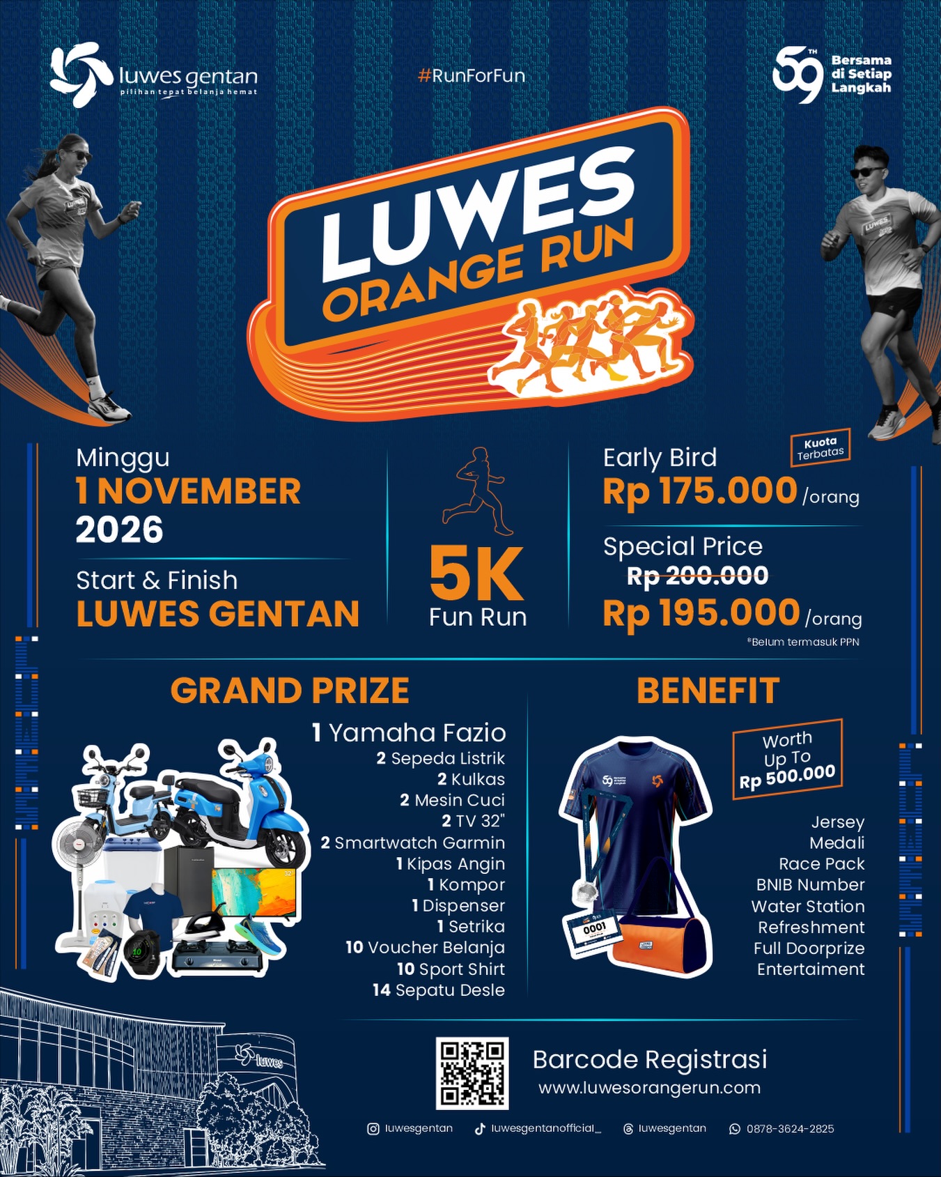 Luwes Orange Run