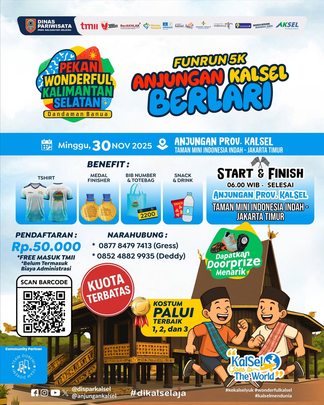 Anjungan Kalsel Berlari