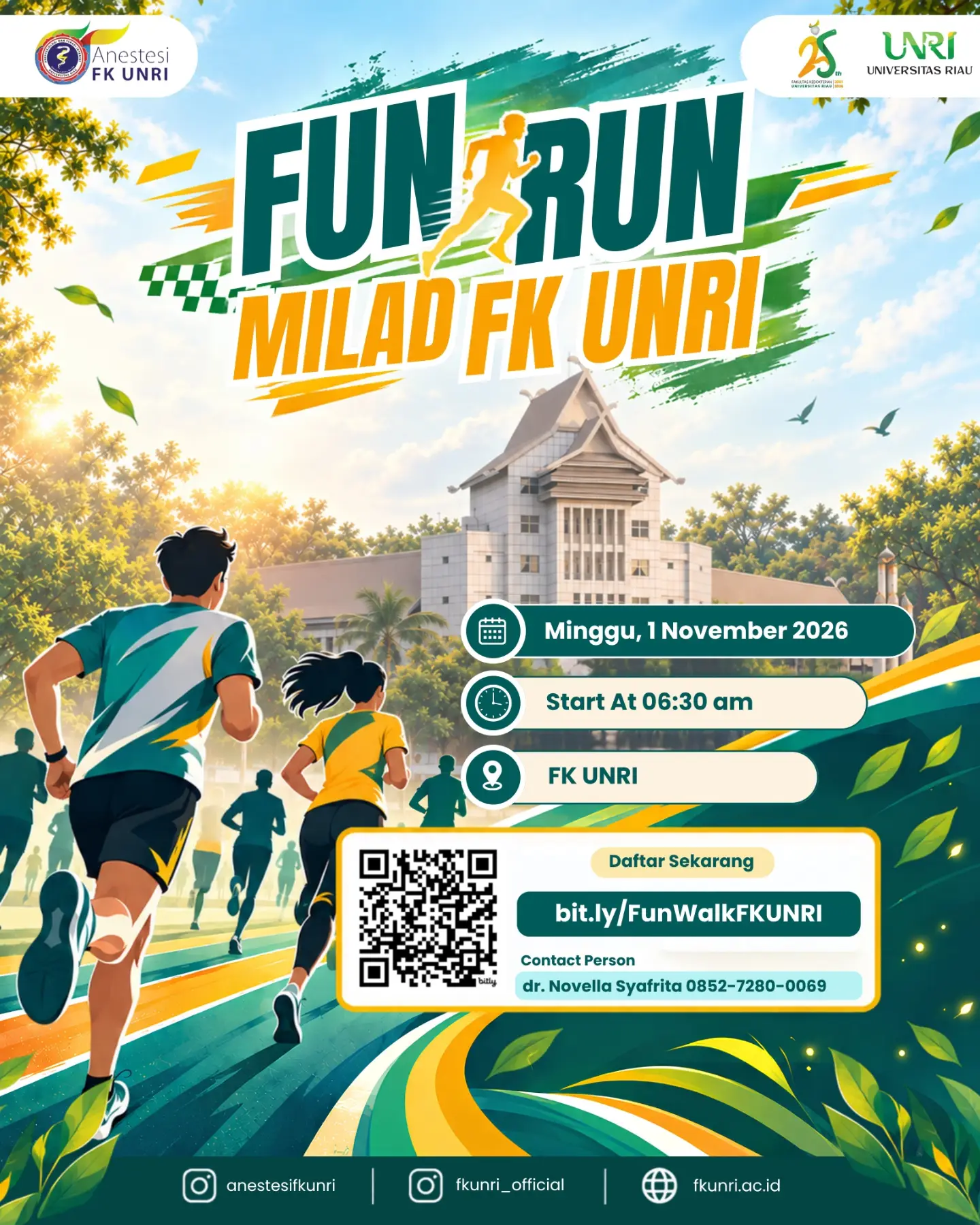 Fun Run Milad FK UNRI