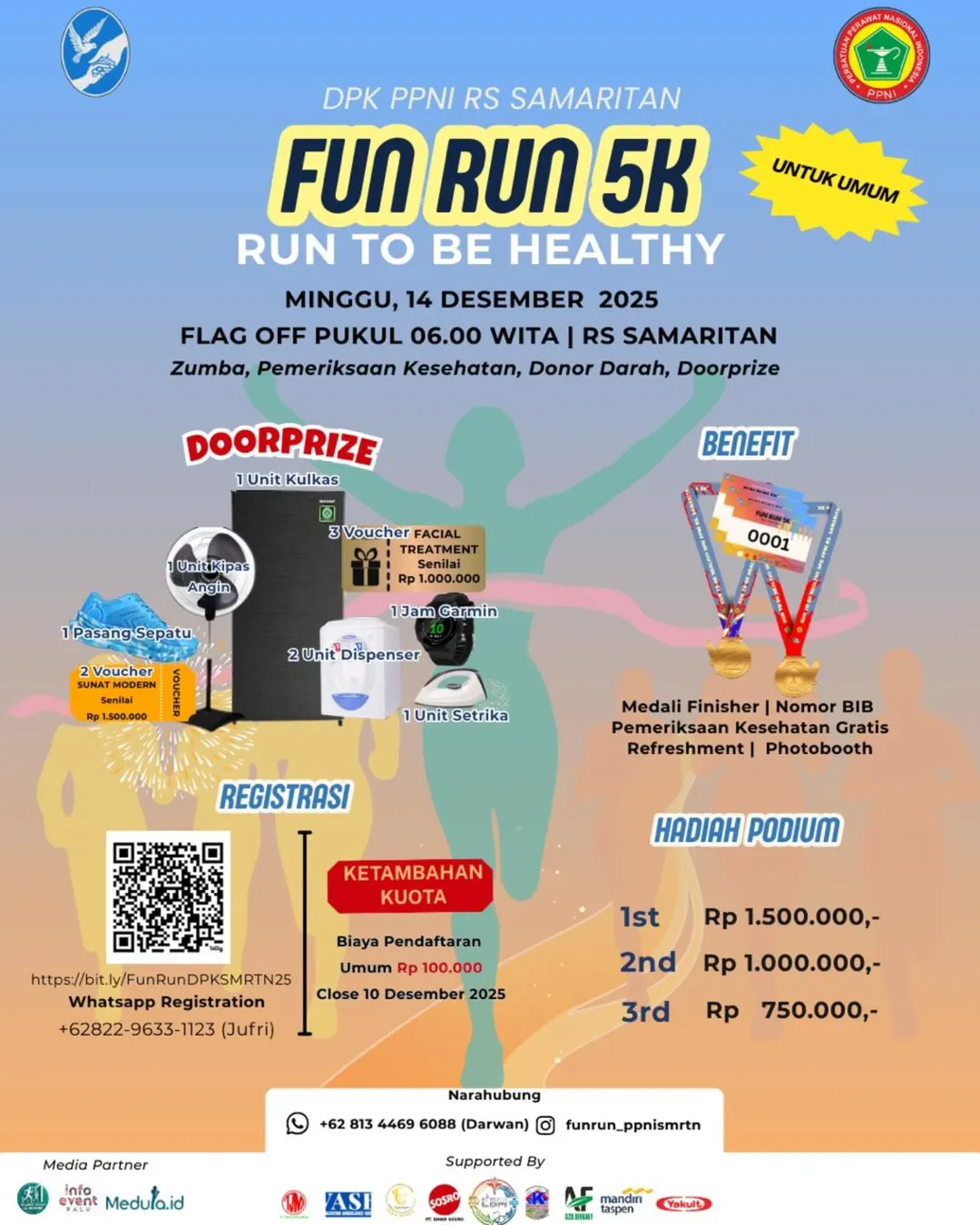 Fun Run 5K - Run to be Healthy