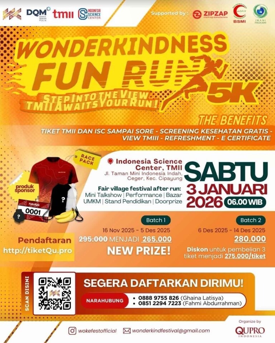 Wonderkindness Fun Run
