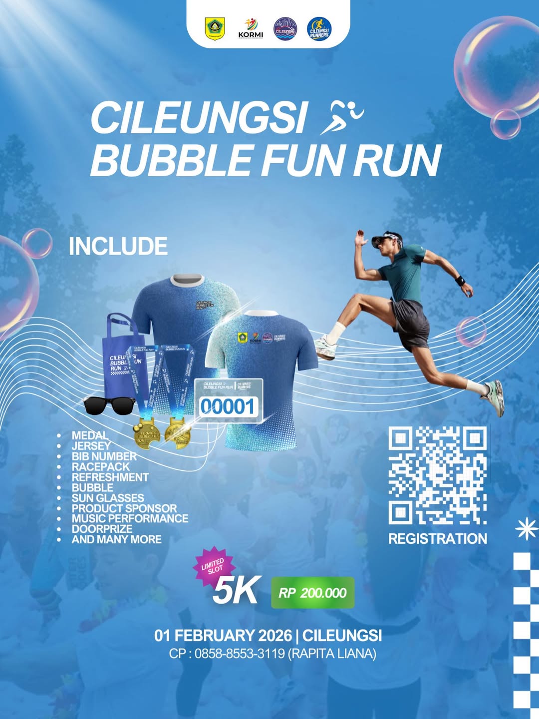 Cileungsi Bubble Fun Run