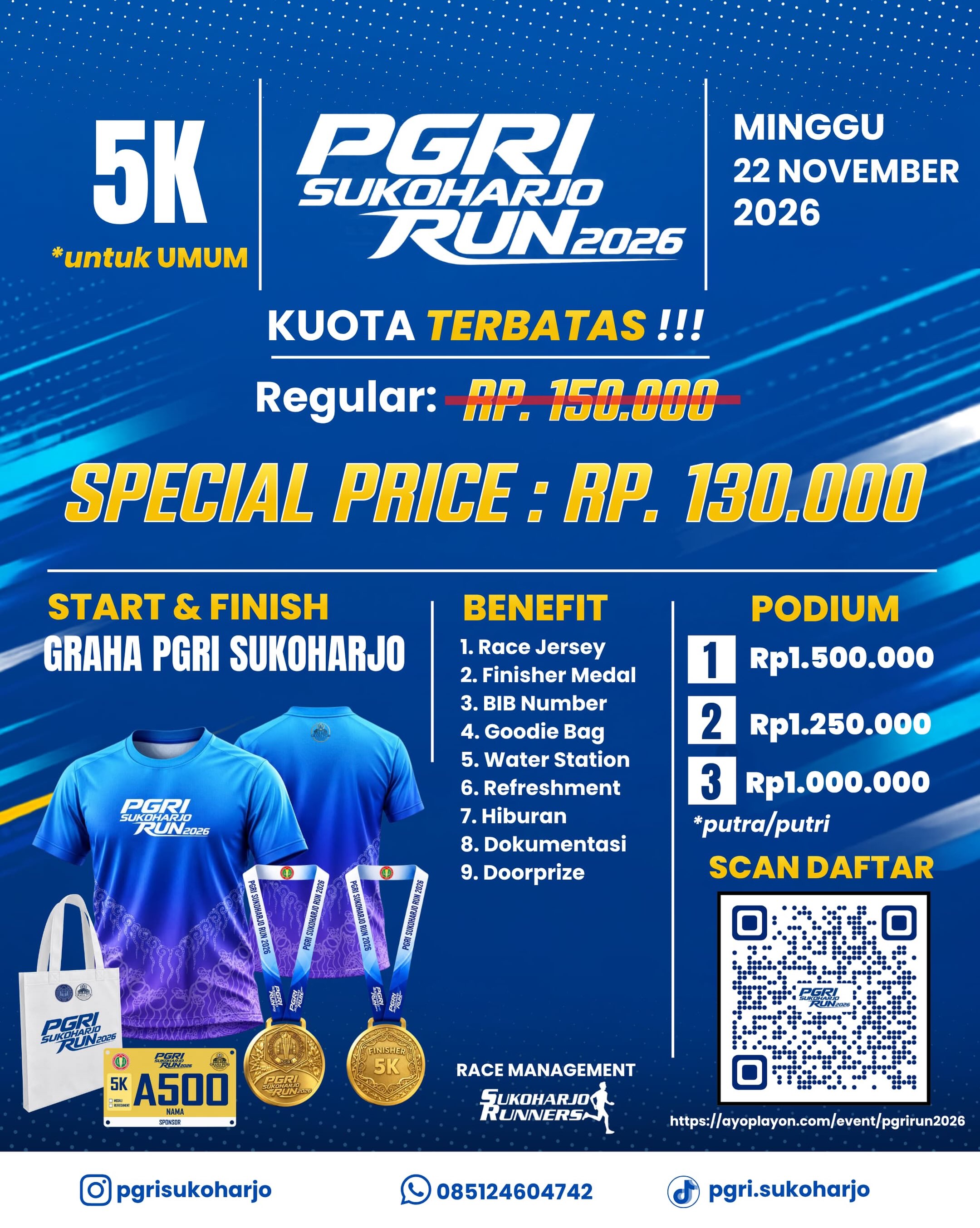 PGRI Sukoharjo Run