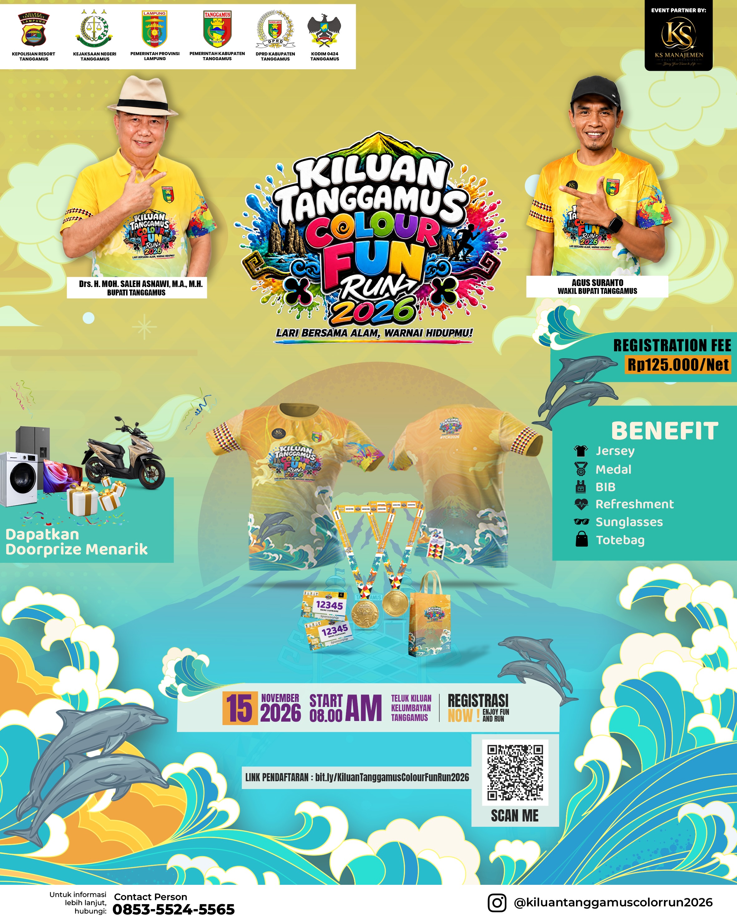 Kiluan Tanggamus Colour Fun Run