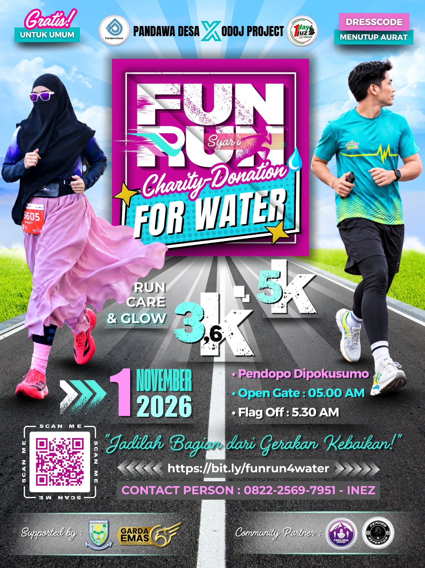 Fun Run Syari: Run for Water
