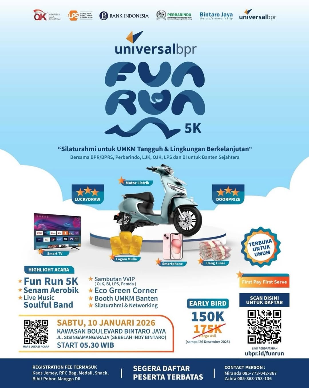 Universal BPR Fun Run