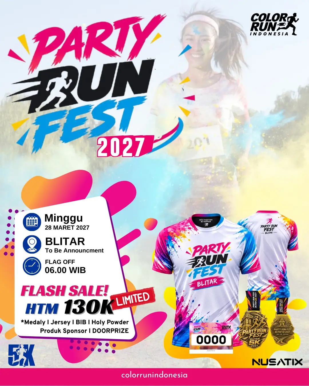 Party Run Fest Blitar