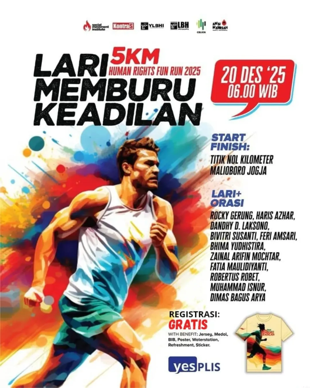 Human Rights Fun Run - Lari Memburu Keadilan
