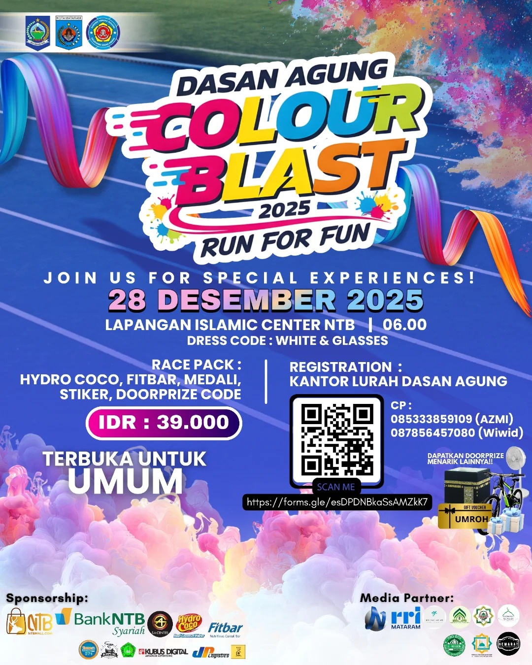 Dasan Agung Colour Blast Run For Fun