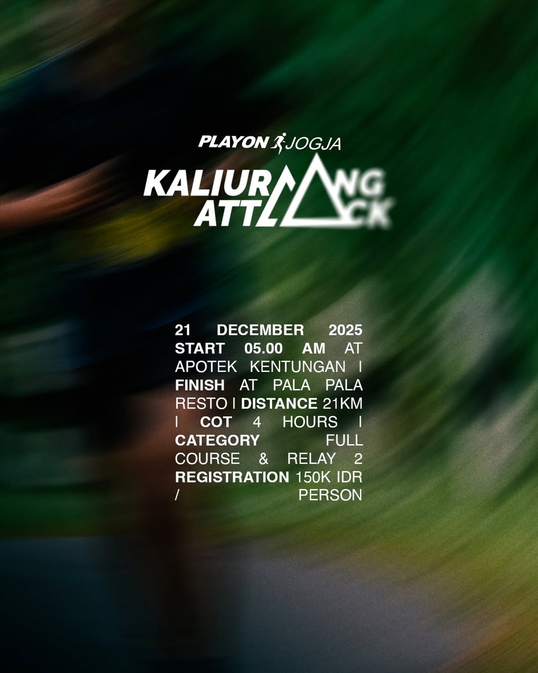 Playon Jogja Kaliurang Attack