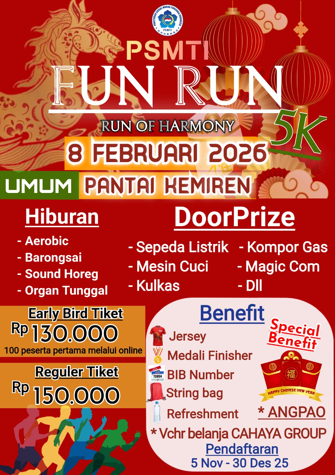 PSMTI Imlek Fun Run